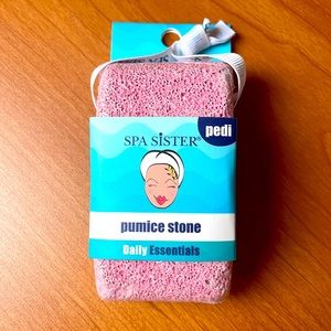 Spa sister pumice stone.